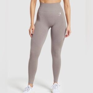 Gymshark Vital Seamless 2.0 Leggings - Warm Taupe Marl